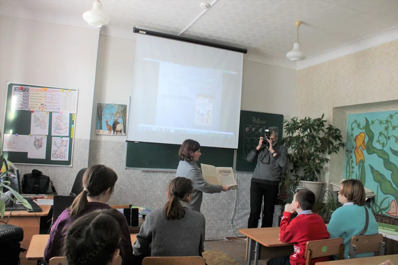 Урок мужества в клубе &amp;quot;Юный краевед&amp;quot;.