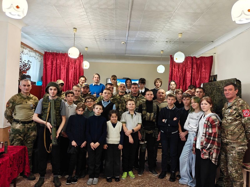 Открытие школьного музея.